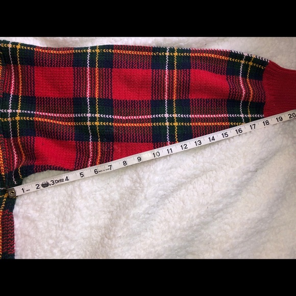 John Ashford Plaid Crewneck Sweater (Vintage) - Picture 7 of 9